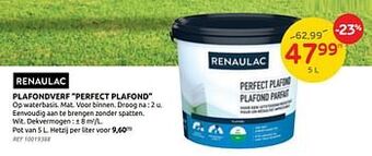 Brico Plafondverf perfect plafond aanbieding
