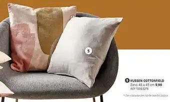 Brico Kussen cottonfield aanbieding