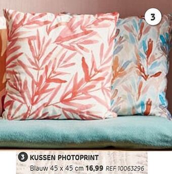 Brico Kussen photoprint aanbieding