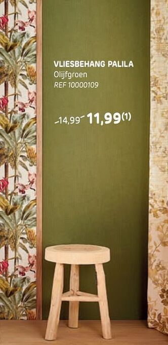 Brico Vliesbehang palila aanbieding