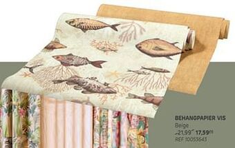Behangpapier vis