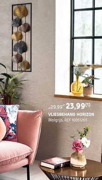 Brico Vliesbehang horizon aanbieding