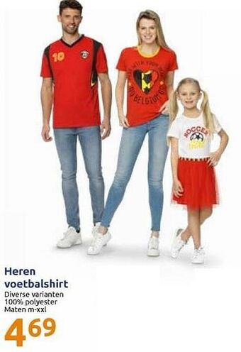 Heren voetbalshirt