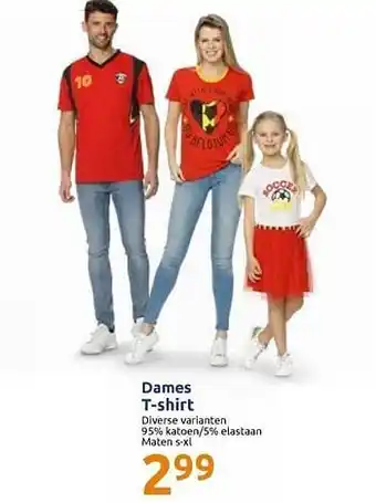 Action Dames t-shirt aanbieding