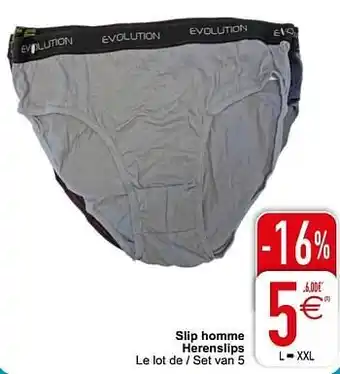 Cora Slip homme herenslips aanbieding