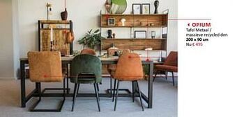 Opium tafel