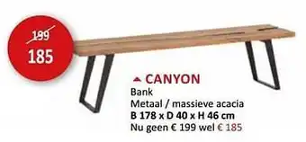 Canyon bank