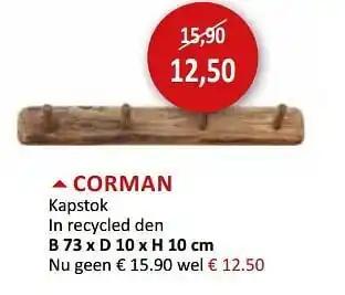 Corman kapstok