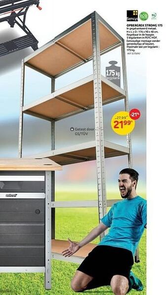 Brico Opbergrek strong 175 aanbieding