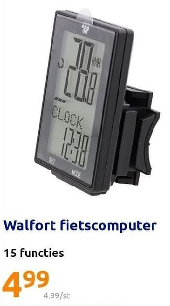 walfort bicycle computer