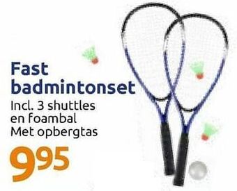 Fast badmintonset