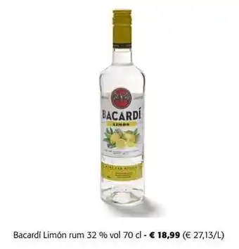 Bacardí limón rum