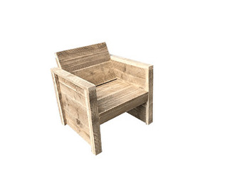 Wood4you Vlieland tuinzetel Steigerhout bouwpakket