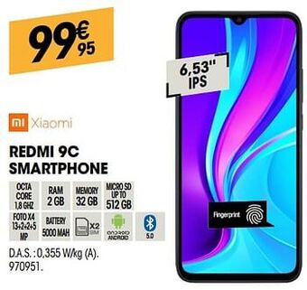 Electro Depot Xiaomi redmi 9c smartphone aanbieding
