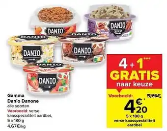 Carrefour Verse kaasspecialiteit aardbei aanbieding
