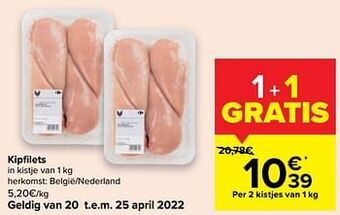 Carrefour Kipfilets aanbieding