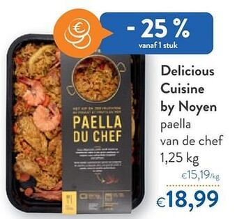 Delicious cuisine by noyen paella van de chef