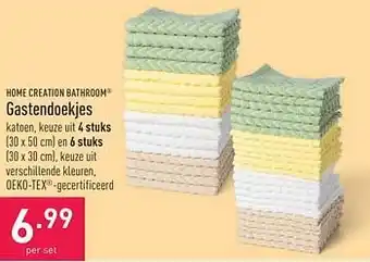 ALDI Gastendoekjes aanbieding