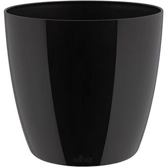 Brico Elho pot ’Brussels Diamond Round’ zwart 25,10 cm aanbieding