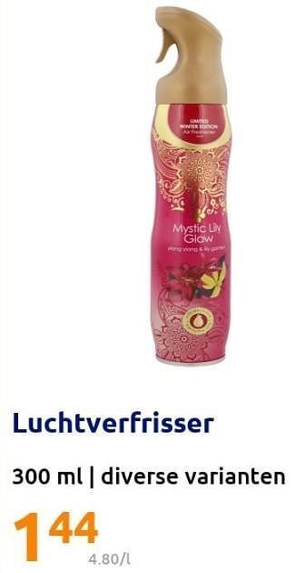 Action Luchtverfrisser aanbieding