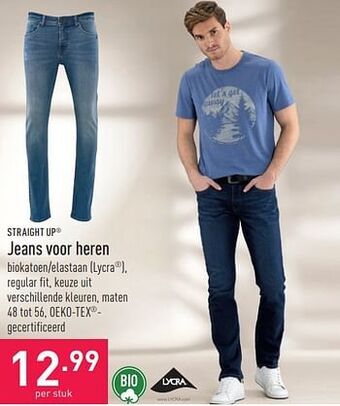 ALDI Jeans voor heren aanbieding