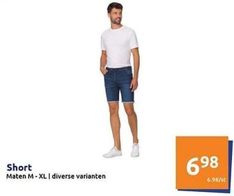 Action Short aanbieding