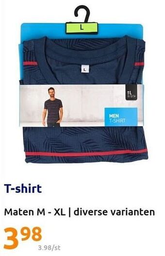 Action T-shirt aanbieding