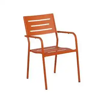 Exotan tuinstoel Hawaii stapelbaar oranje