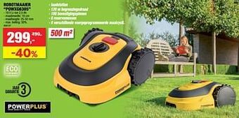 Hubo Powerplus robotmaaier powxg6305 aanbieding