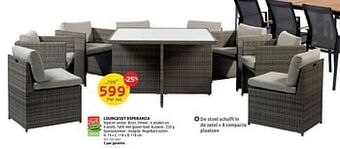 Brico Loungeset esperanza aanbieding