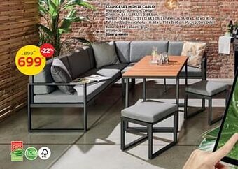 Brico Loungeset monte carlo aanbieding