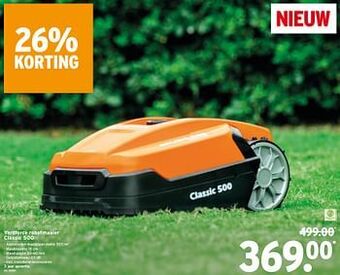 GAMMA Yardforce robotmaaier classic 500 aanbieding