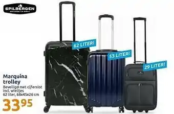Action Marquina trolley aanbieding