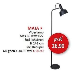 Maia vloerlamp