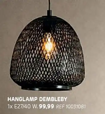 Brico Hanglamp dembleby aanbieding