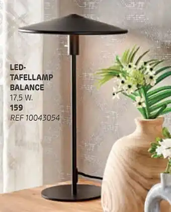 Ledtafellamp balance