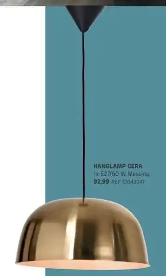 Brico Hanglamp cera aanbieding