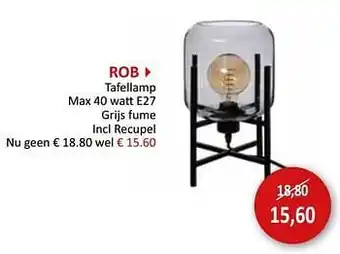 Rob4 tafellamp