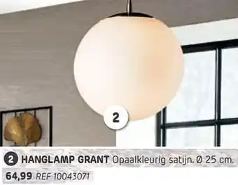Brico Hanglamp grant aanbieding
