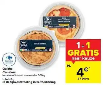 Quiche carrefour