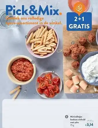 Minirolletjes koekaas omhuld met zalm