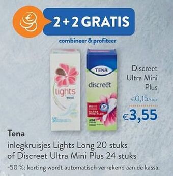 OKay Tena discreet ultra mini plus aanbieding