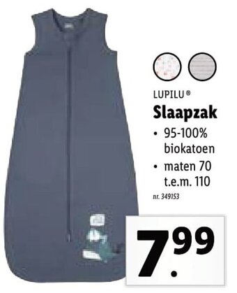 Lidl Lupilu Slaapzak aanbieding