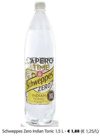 Colruyt Schweppes zero indian tonic aanbieding