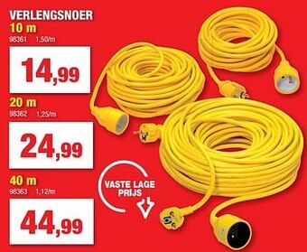 Hubo Verlengsnoer aanbieding