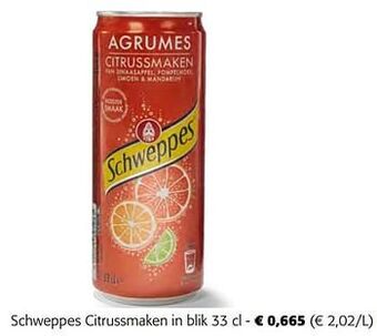 Colruyt Schweppes citrussmaken aanbieding