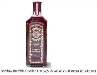 Colruyt Bombay bramble distilled gin aanbieding