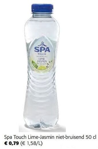 Colruyt Spa touch lime-jasmin niet-bruisend aanbieding
