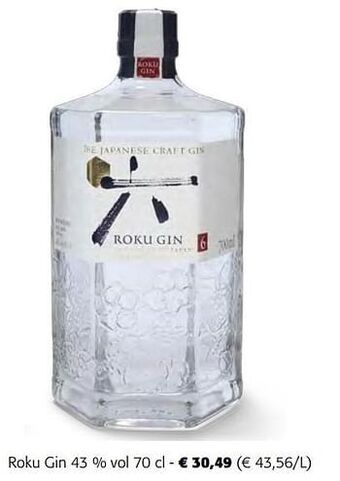 Colruyt Roku gin aanbieding