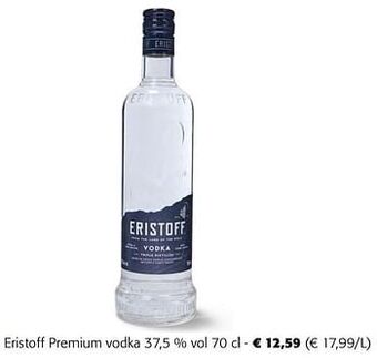 Colruyt Eristoff premium vodka aanbieding